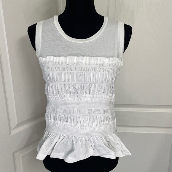All Saints Ashleigh tank top size US 6 white - Picture 2 of 8